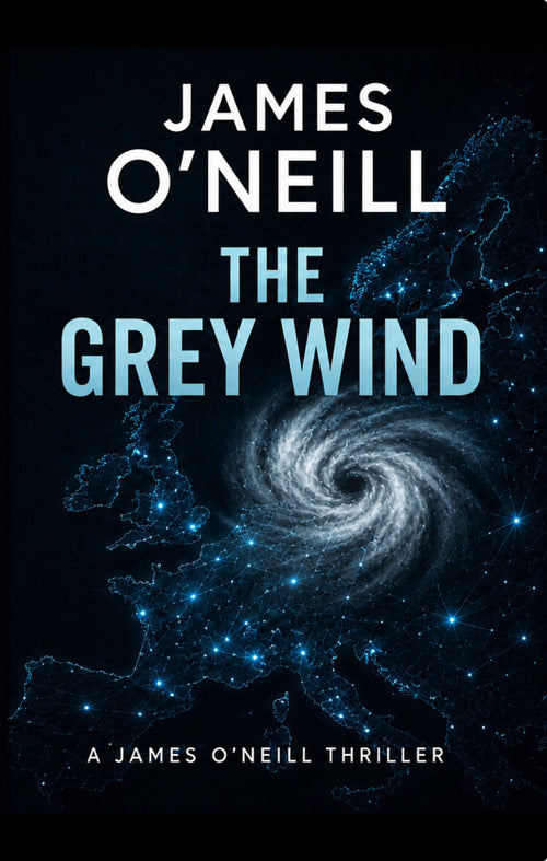 The Grey Wind book cover, Book 2 of the James O'Neill Key Series